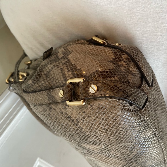 Michael Kors Python Pattern Shoulder Bag - EUC - Picture 10 of 13